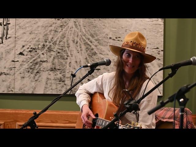 Marcedes Carroll performs at the 7th Annual Red Lodge Songwriter Festival.
