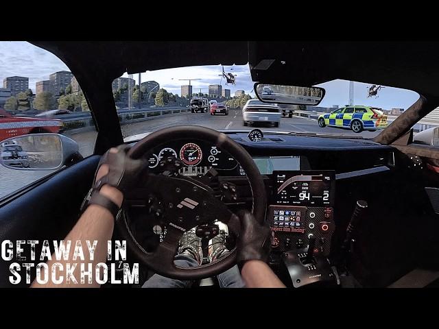 Getaway in Stockholm: Epic New Assetto Corsa Map! | Fanatec CSL DD