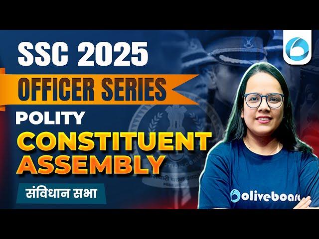 SSC 2025 Polity Classes | Constituent Assembly | Polity for SSC Exam 2025 by Shefali Ma'am