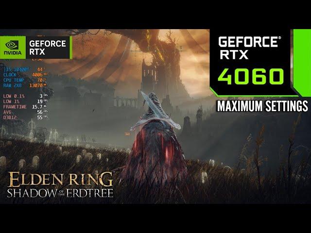 Elden Ring Shadow of the Erdtree : RTX 4060 8GB ( Maximum Graphics Settings )