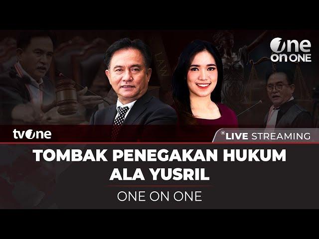 [LIVE] One on One bersama Yusril Ihza Mahendra | tvOne