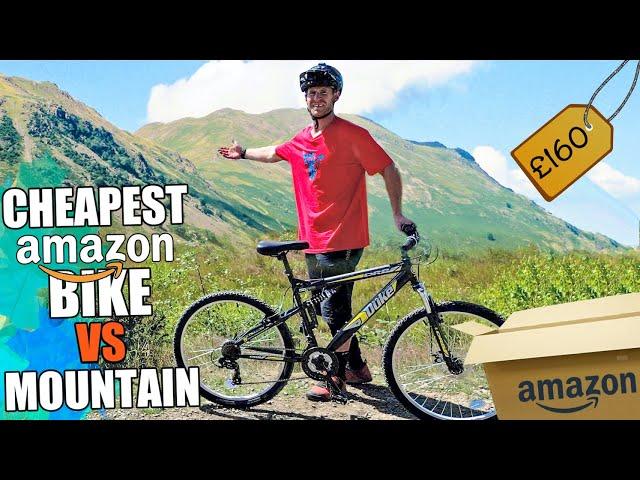 RIDING THE CHEAPEST BIKE ON AMAZON DOWN A MOUNTAIN - WILL IT MAKE IT?