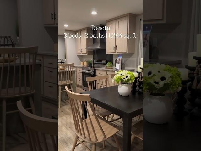 Tour Your Dream Home: The Desoto   #home #claytonhomes #kitchen