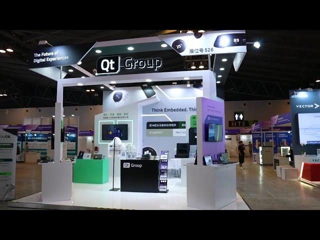 Qt Group Highlights from Embedded World 2024 China