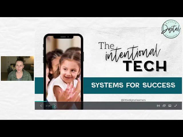 Intentional Tech Day 1 : Systems for Success