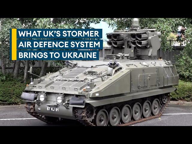 British Army's Starstreak missile armed Stormer proving itself in Ukraine