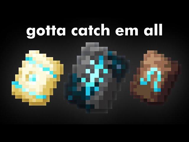 collecting every armor trim in minecraft