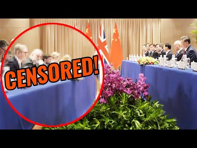 British Prime Minister Gets CENSORED by China at the G20!