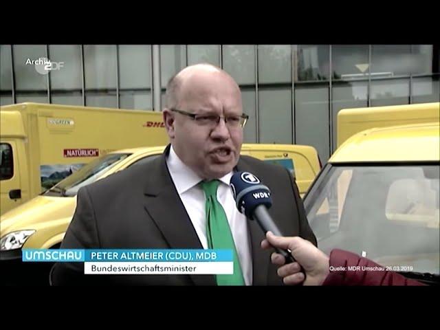 Peter Altmaier lässt sich nicht den Kuchen vom Brot nehmen