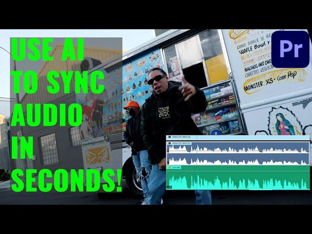 Premiere Basics: Sync Audio In Seconds Using Adobe Premiere