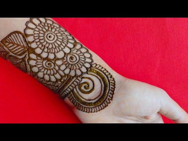 chhath puja special mehndi designs back side| mehndi design simple mehndi design| mehandi ka design