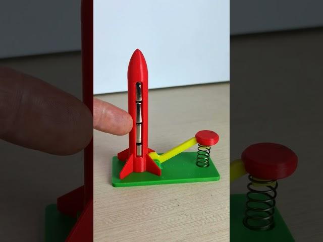  Магнитная ракета "Черешник" супер прорывная технология #slowmotion #Shorts #diy  Игорь Белецкий
