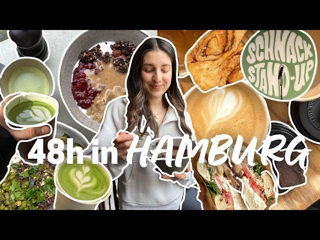 48h in HAMBURG - Travel Vlog // die besten Cafés, Restaurant, Aktivitäten und Franzbrötchen