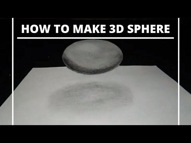 HOW TO MAKE 3D ILLUSOIN SPHERE | SV PORTRAITZ