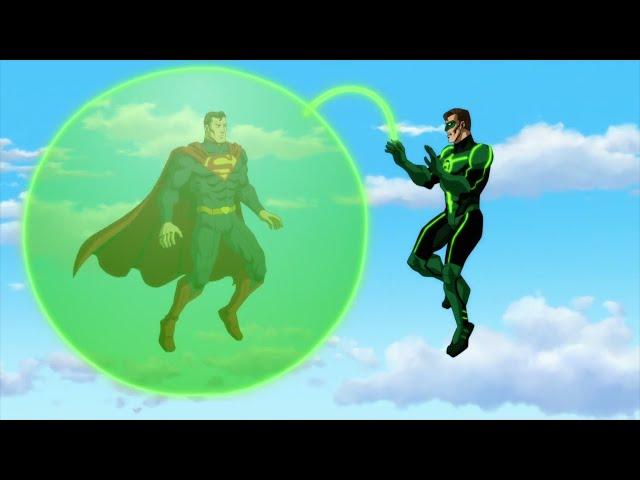 Superman Steals Green Lantern's Ring | Injustice Animated Movie