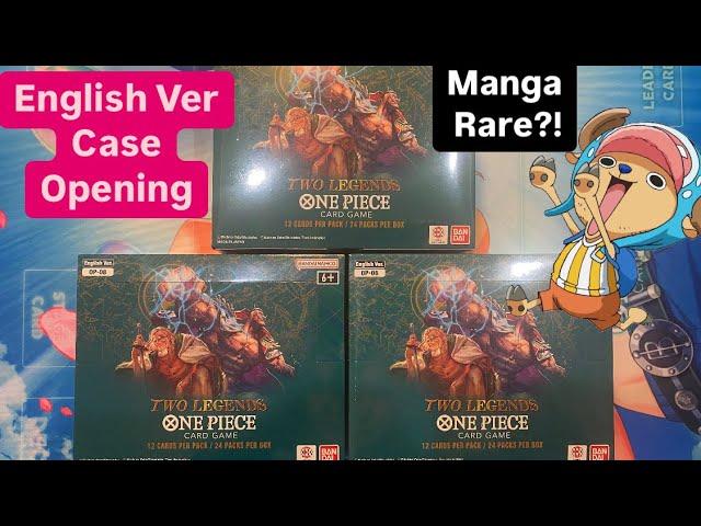 One Piece Card Game OP08 Two Legends English Ver Booster Box Case Opening 12 Boxes Mesmerizing Pulls