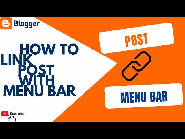 Link blogger page with menu bar tab|Add page in blogger|blogger tutorial