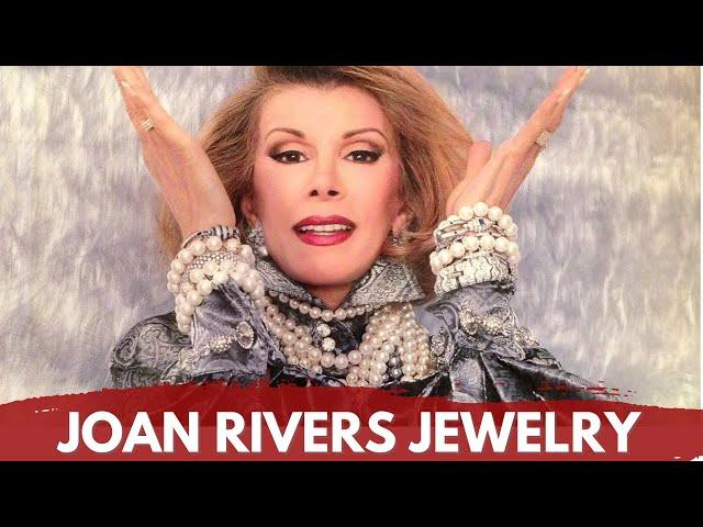 Joan Rivers Jewelry Collection | Vintage Finds Necklace Brooch | Diamonds | Gold | Gems | Pearl