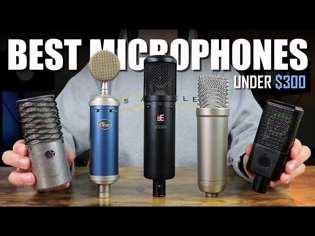 BEST MICROPHONES UNDER $300 (2021) - Rode NT1-A, Lewitt LCT 440 Pure, Aston Origin & Bluebird SL