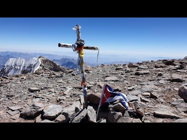 ACONCAGUA 6962m. Cumbre en 5 días. ascenso estilo alpino.  Via Horcones [Diciembre] (Gopro)