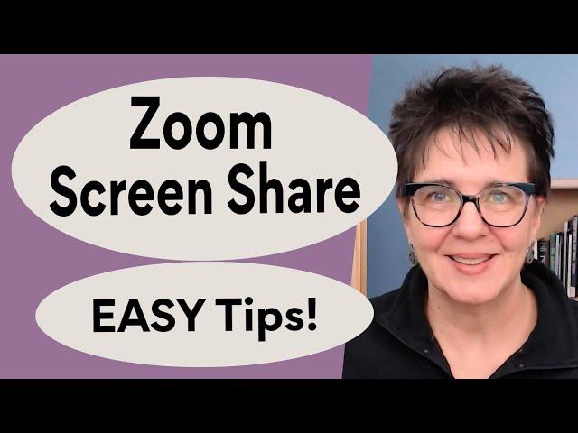 How to Screen Share on Zoom | Easy Zoom Tips | 2021