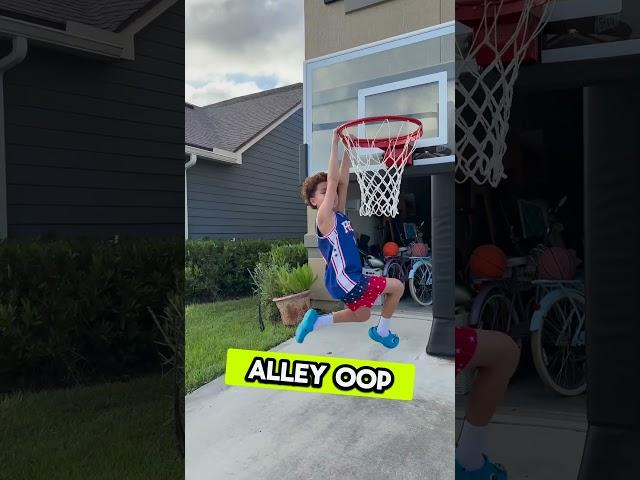  ALLEY OOP 🫵 #megaslamhoops