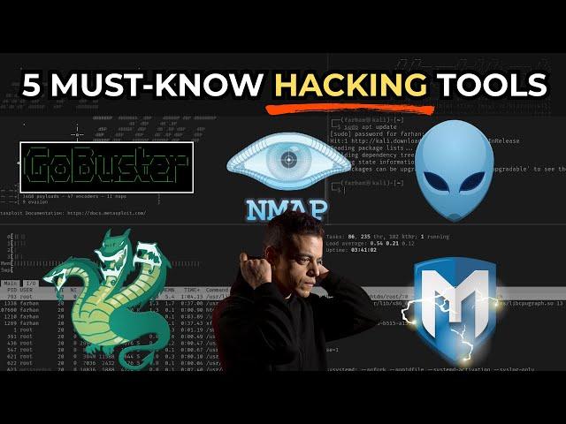 Top 5 Hacking Tools Every Hacker Must Know | TryHackMe - ToolsRus | CTF Challenge