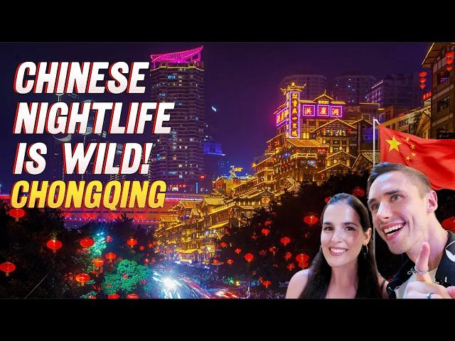 First experience of FUTURISTIC Chinese Nightlife  | Chongqing, China Vlog 2024