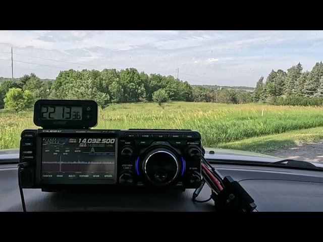 FT-710 on 20m: WB0RLJ @ US-4011 2025-06-16 (UTC) - Chalco Hills State Recreation Area