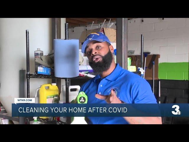 Cleaning your home after COVID