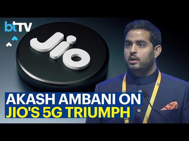 Reliance Jio Chairman Akash Ambani On Making India The Broadband Capital Of The World