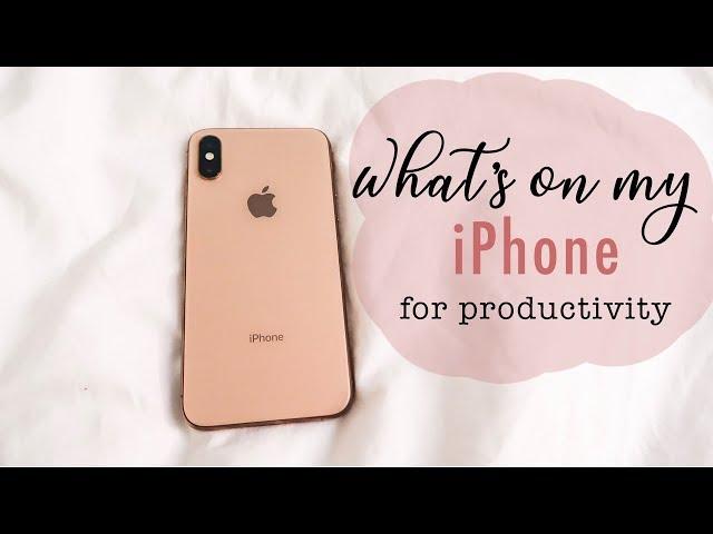 Apps I Use for School to Be More Productive