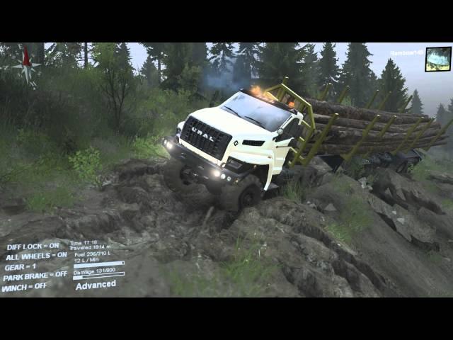 Spintires Rambow145 flipping The F out