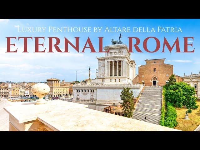 Your Dream Home in Rome: TOUR of a Luxury Penthouse by Altare della Patria | Lionard