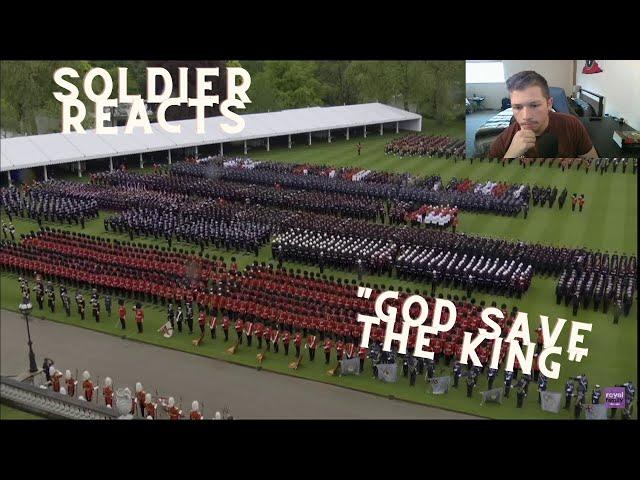 American Soldier Reacts: Royal Military Salute - King Charles III