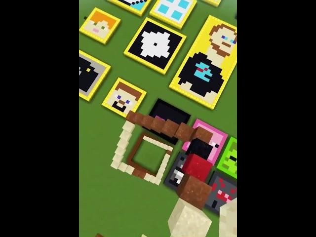 Minecraft satisfying sand art (Iron Golem) #shorts