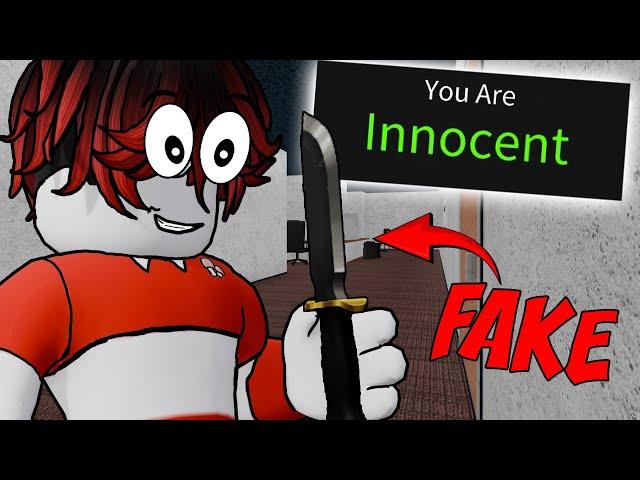 FAKE KNIFE MM2 TROLLING!!! | Roblox