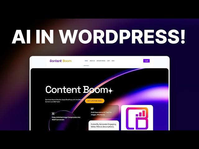 AI for WordPress: Is Content Boom Worth It? [AppSumo LTD]