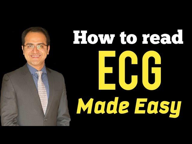 ECG Interpretation Made Easy; How to read 12 Lead EKG (Basics), USMLE/NCLEX