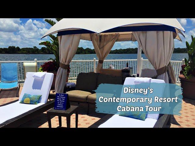 Disney’s Contemporary Resort Cabana Tour at Walt Disney World