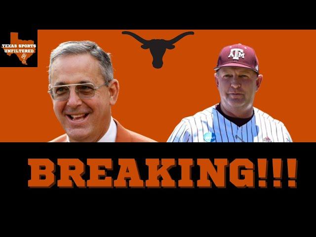 BREAKING: Texas Longhorns Baseball Hires Jim Schlossnagle as Next Head Coach!