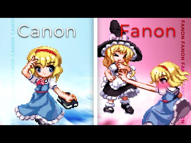 Alice Fanon vs. Canon - [ Touhou Sprite Animation ]