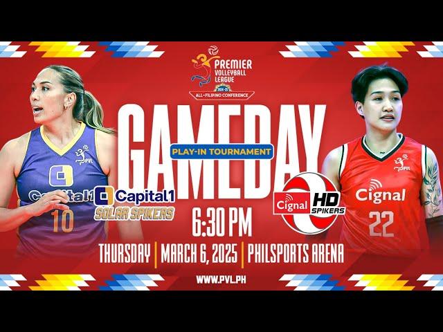 CAPITAL1 vs. CIGNAL - Full Match | Play-Ins | 2024-25 PVL All-Filipino Conference