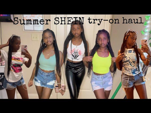 Summer shein try-on haul!!|chrissys life