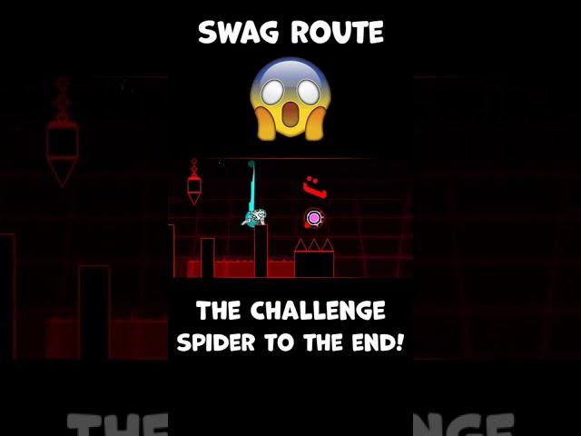 Geometry Dash: The Challenge swag route #shorts