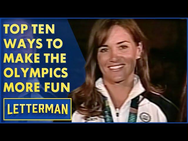 Top Ten Ways To Make The Olympics More Fun | Letterman