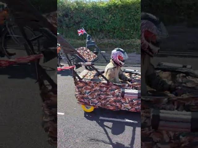 Crazy Soap Box Derby in Penarth. July 16th 2022. Video 4.