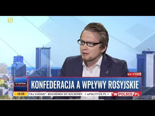 "Konfederacja jest prorosyjska!" Krzysztof Łuksza - wywiad w TV wpolsce.pl