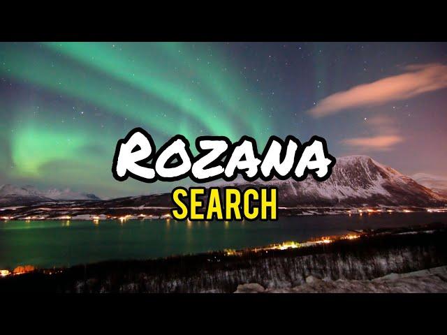 Search - Rozana (lirik)