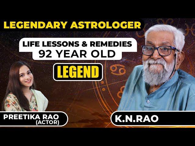 ASTROLOGER K.N.RAO PODCAST | TOTAL DENIAL OF MARRIAGE IN HOROSCOPE | RAHU KAAL | NAVAGRAHA REMEDY